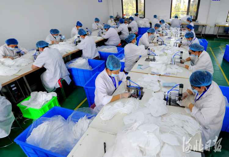 河北保定：全力生产 支持抗疫