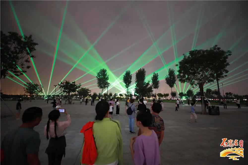 石家庄滹沱河生态区光影水秀今起上演！观看全攻略来了