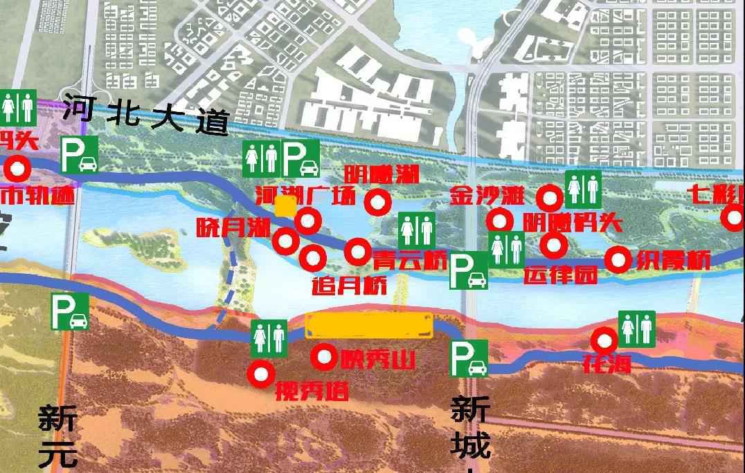 石家庄滹沱河生态区光影水秀今起上演！观看全攻略来了