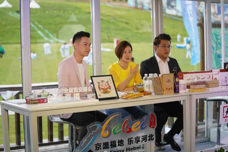 第五届河北省旅游产业发展大会上，“直播带货”成亮点 河北特色好物样样都是“爆款”