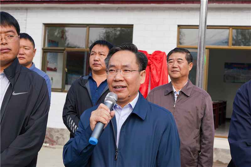 文化扶贫——河北保定涞源县黄郊村农民夜校开学啦！