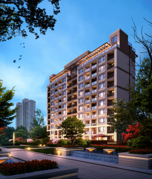 一城聚焦 不负久候 | 让山大门景观示范区惊艳绽放