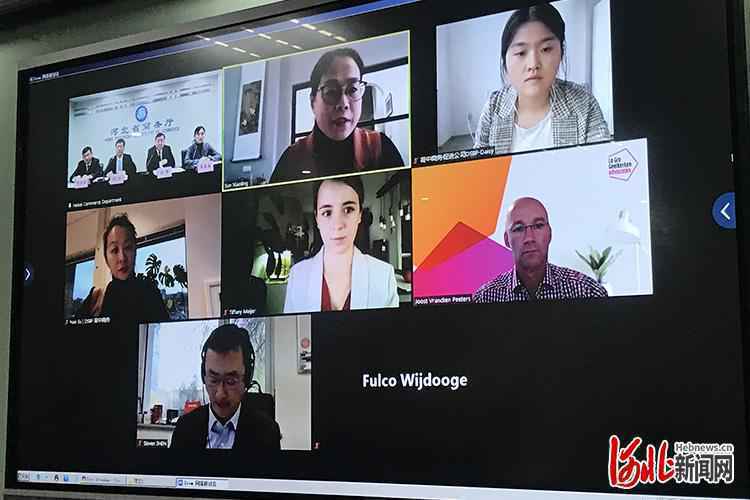 线上延续交流与贸易 荷兰南荷兰省与河北省投资论坛举办