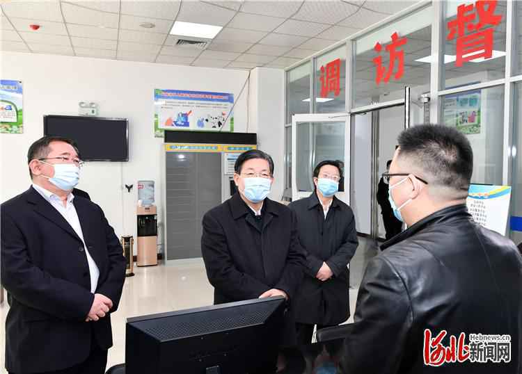 王东峰在邢台市调研检查