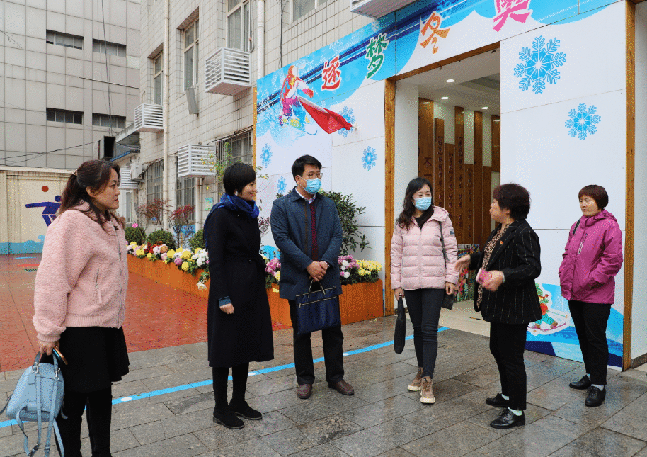 石家庄市广安大街小学迎接省级“绿色学校”评估验收