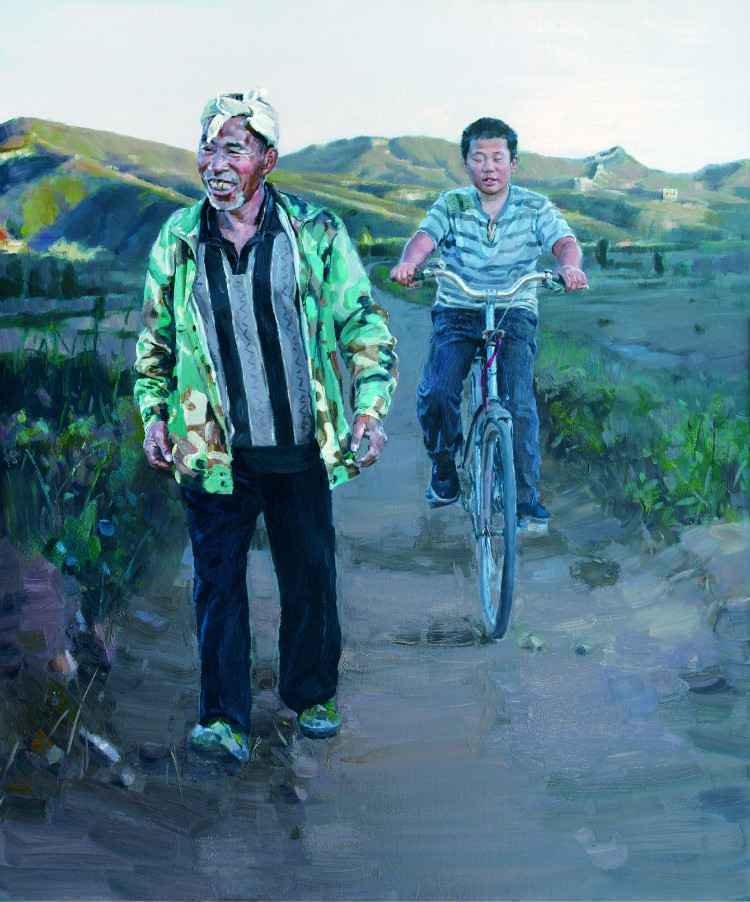 佳作 | 品美术家笔下长城的龙游之气与艺术之美