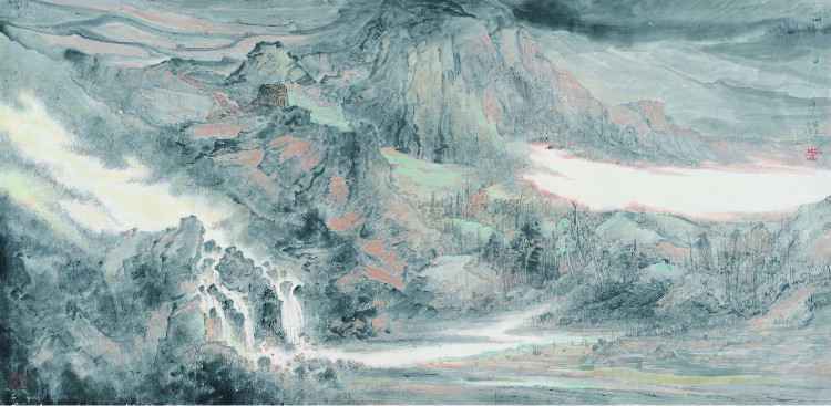 佳作 | 品美术家笔下长城的龙游之气与艺术之美