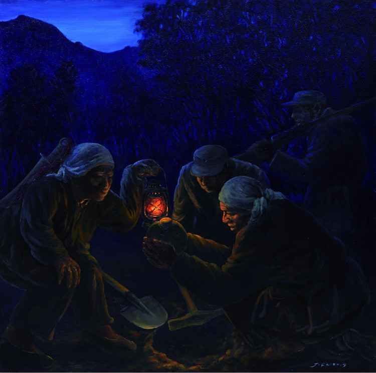 佳作 | 品美术家笔下长城的龙游之气与艺术之美