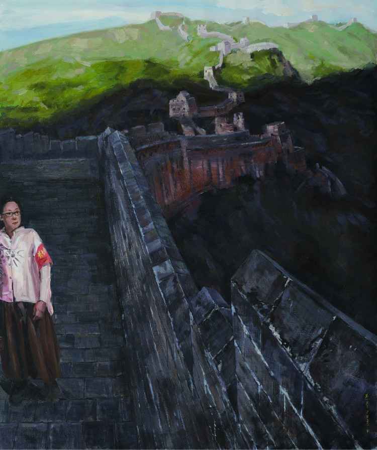 佳作 | 品美术家笔下长城的龙游之气与艺术之美