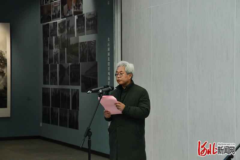 2020年”河北美术家大运河采风、写生、创作展”在河北美术馆开幕