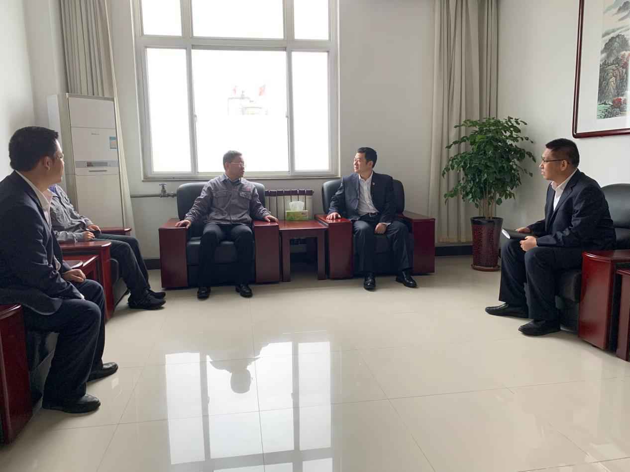 中国银行石家庄分行纪委书记走访廉洁伙伴