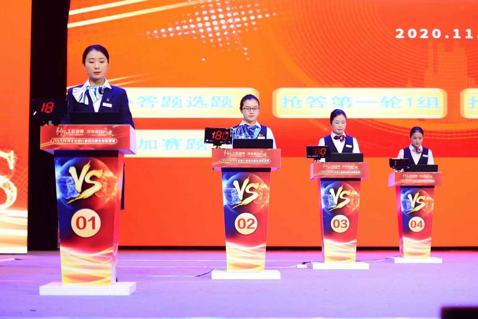 建行河北省分行在“2020年河北省银行业综合服务技能决赛”中力拔头筹