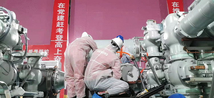 国网河北建设公司：无尘化车间助力雄安新区首座钢结构变电站建设