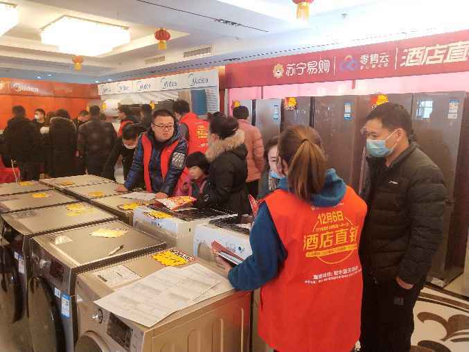 石家庄景县九家零售云门店单日卖出50万元