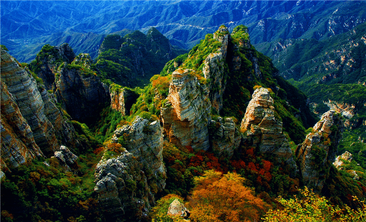 名牌导游带您游河北|全国唯一大理岩峰林地貌就在咱河北！这里自古被称为“太行之首”……