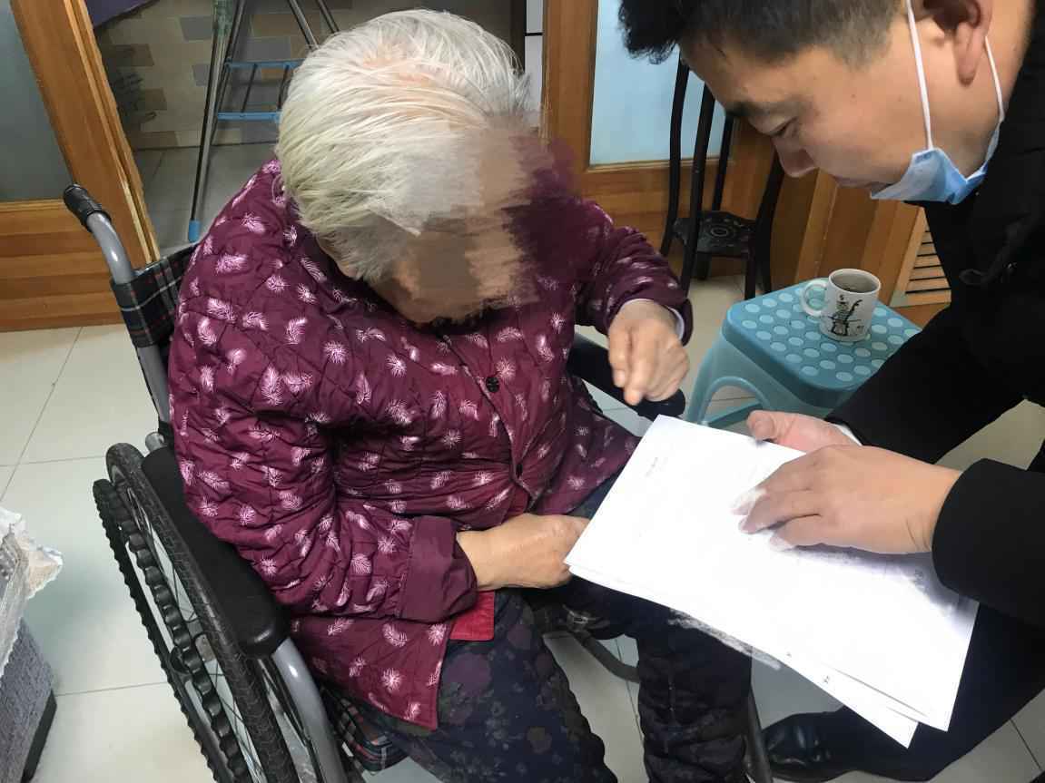 中国银行大安街支行上门服务温暖到“家”