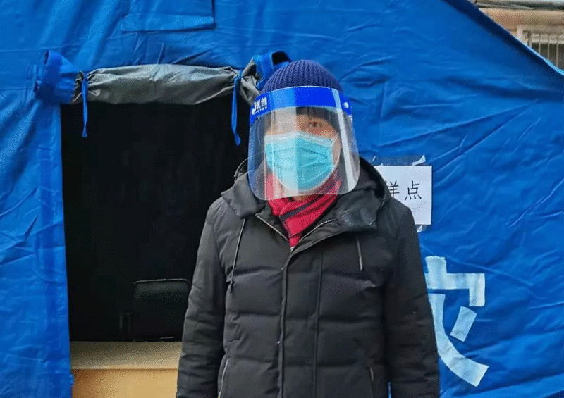 河北艺术职业学院后勤处职工杨会亭夫妻“联袂出征”支援抗疫