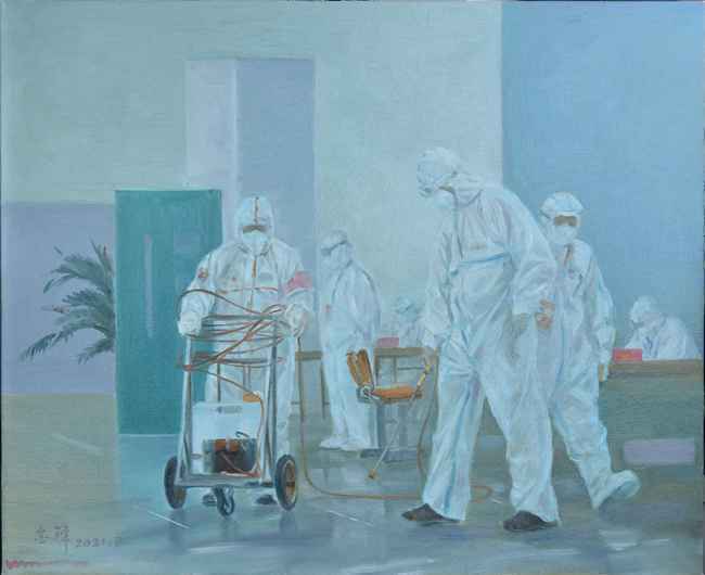 “众志成城、抗击疫情——河北美术馆在行动”美术作品展示（五）