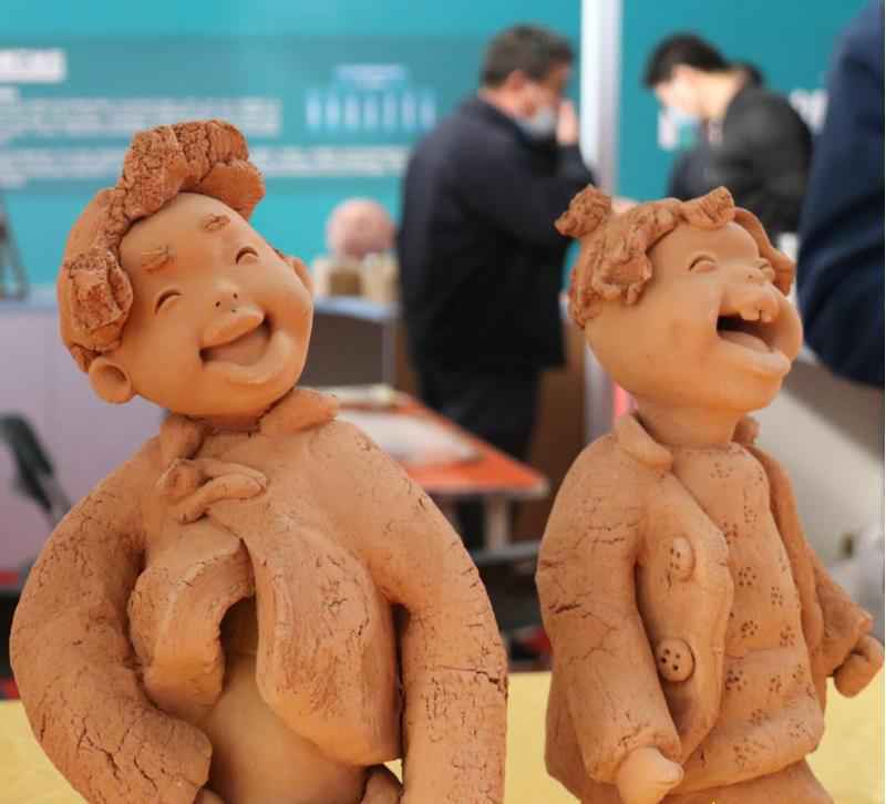 河北东光：观州泥塑再现农耕年代风貌