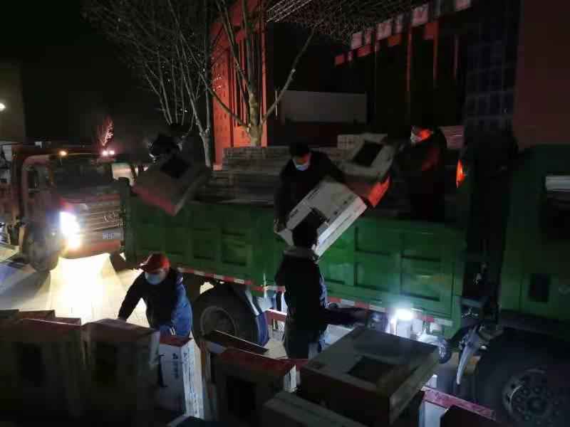 抗疫行动刻不容缓 河北企业物资火速到达