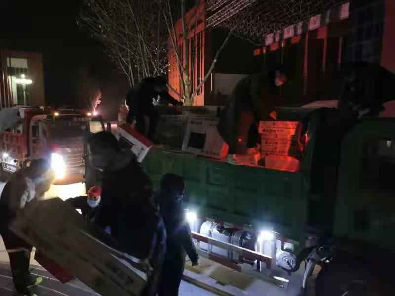 抗疫行动刻不容缓 河北企业物资火速到达