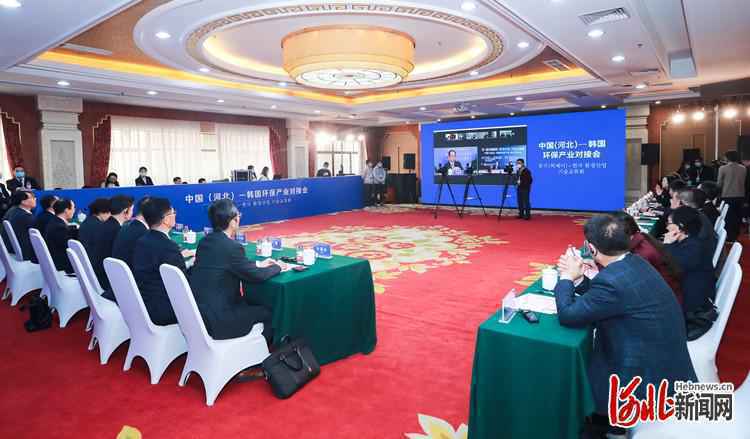 达成48个合作意向！中国(河北)-韩国环保产业对接会成功举办