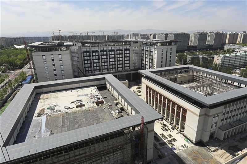 河北张家口：冬奥会非注册VIP接待中心工程接近尾声